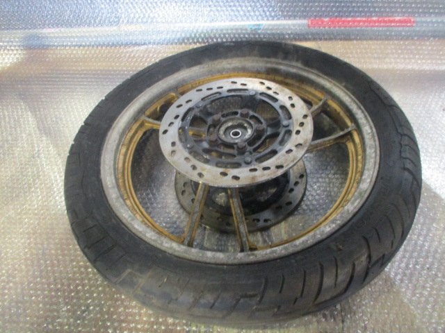 A7AG10 RG250ガンマ フロントホイール GJ21B S RG250Γ ジャンク