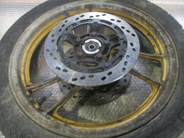 A7AG10 RG250ガンマ フロントホイール GJ21B S RG250Γ ジャンク