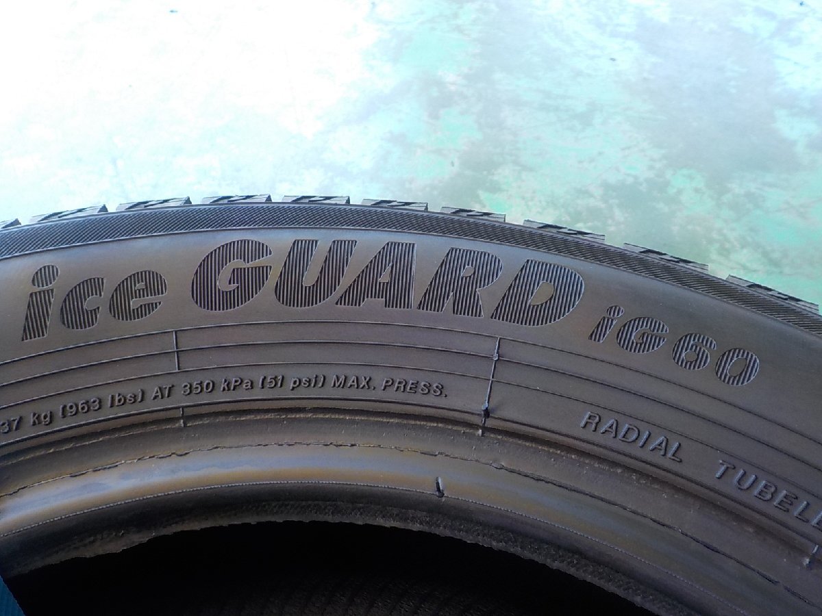 5) 7542f Yokohama Ice Guard iG60 165/65R14 2 шт бак Roo mi- высокий Solio и т.п. 2021 год производства 