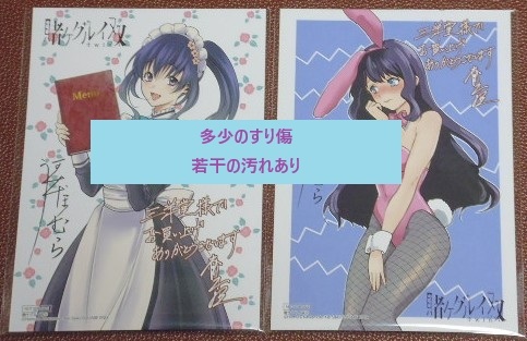 コミック 賭ケグルイ双 購入特典 イラストカード 複製ミニ色紙 コミック 賭ケグルイ双 購入特典 イラストカード 複製ミニ色紙