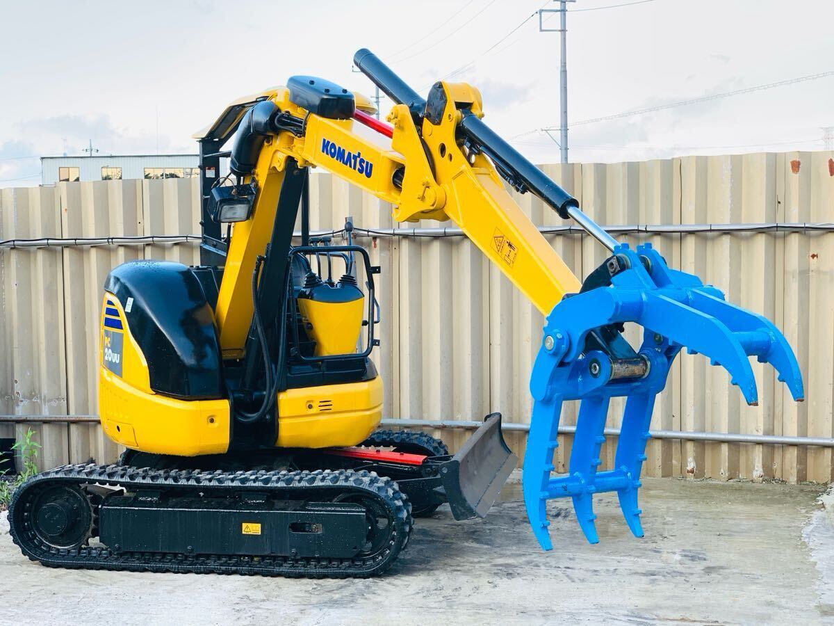  Komatsu pc20uu-3*2 тонн Class * Mini Yumbo * гидравлический совок * время работы 1249h* новый товар зажим * скоростей имеется * счетчик вес имеется * резиновая гусеница 