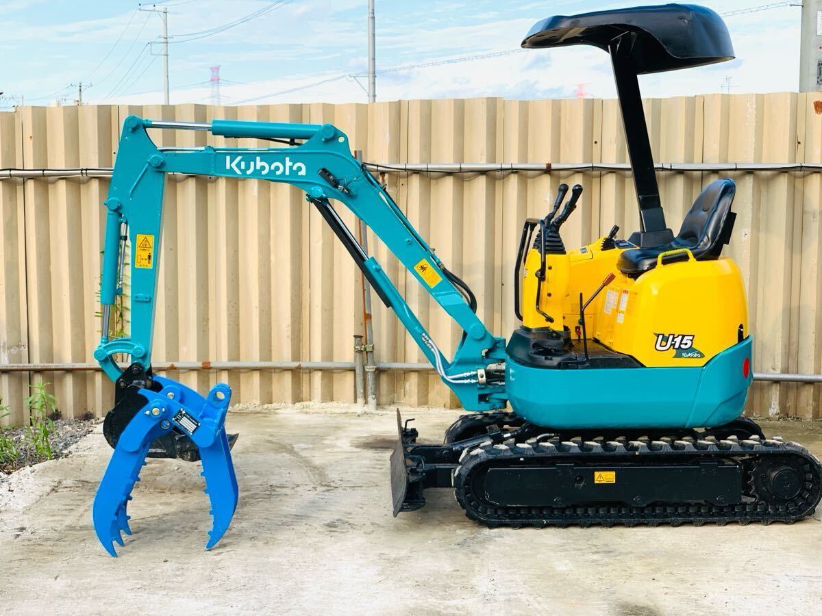 * Kubota U-15*1.5 тонн Class * Mini Yumbo * гидравлический совок * время работы 587h * новый товар зажим * скоростей имеется * заменяемый ножек * покупка в обмен на старую модель с доплатой .. * вся страна рассылка описание товара 