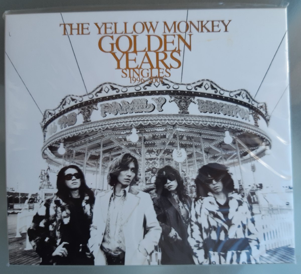 CD:THE YELLOW MONKEY イエローモンキー/GOLDEN YEARS Singles 1996-2001 新品未開(kāi)封