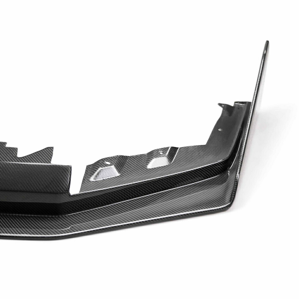 SEIBON セイボン カーボンフロントアンダースポイラー CWスタイル 光沢仕上げ スバル WRX STi VA 2018～2021 ベースグレード他 海外仕様車