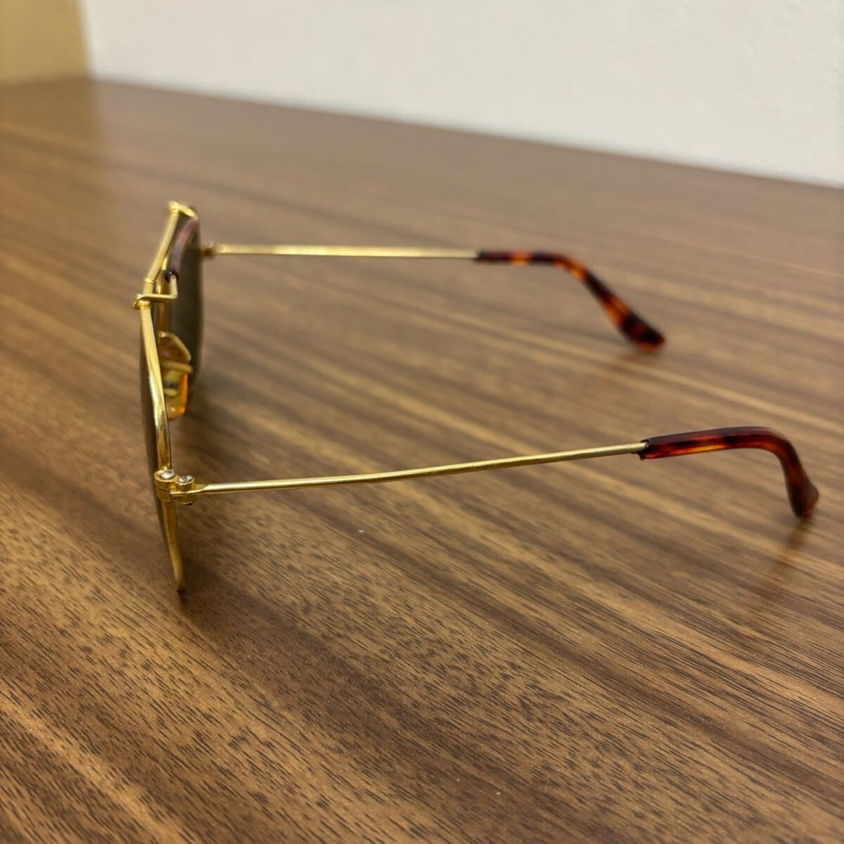 ◎1円スタート Ray-Ban レイバン サングラス ティアドロップ ゴールド USA