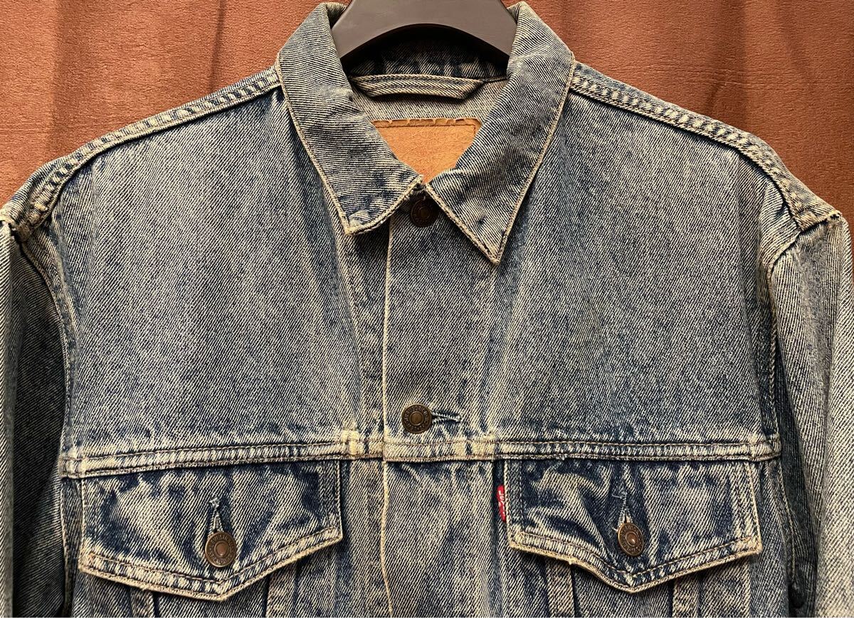 Levi's 70503-02 90's ユーロリーバイス デニムジャケット ライトインディゴ Sサイズ リーバイス Gジャン LEVI’S
