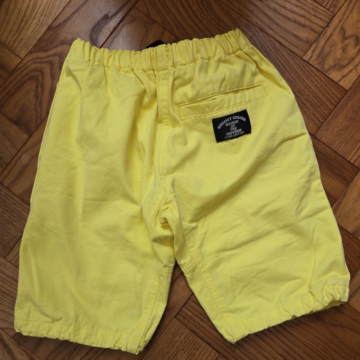 *used*groovy colors*130㎝*グルービーカラーズ*ハーフパンツ*デニム＆ダンガリー*Fith*ショートパンツ*短パン*