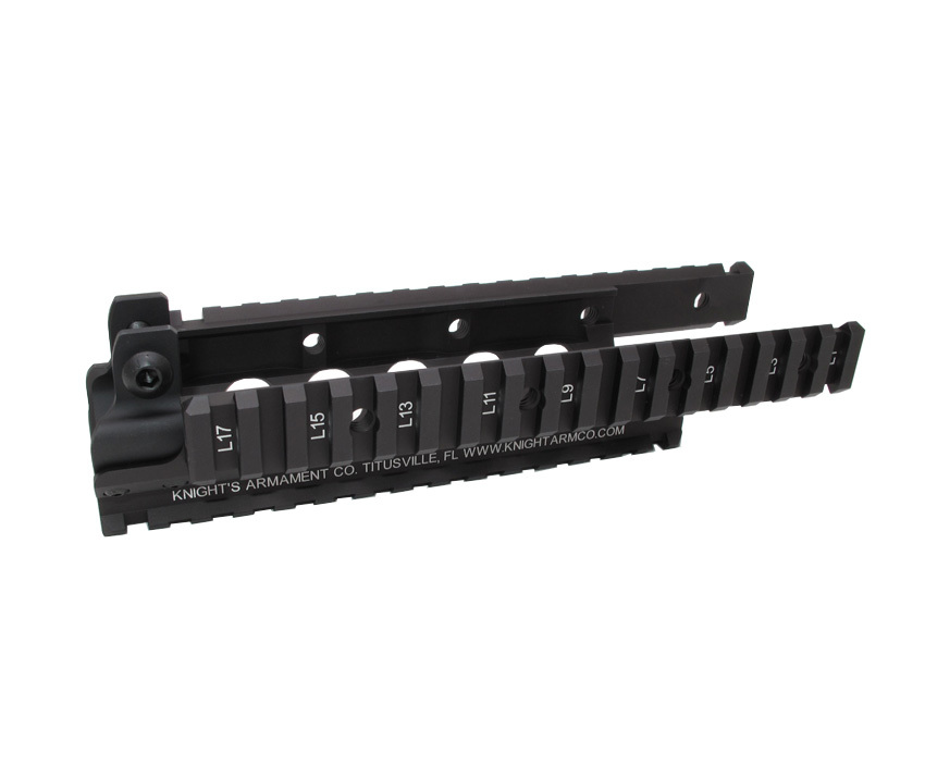 WiiTech東京マルイ次世代MP5A4/A5対応 ナイツ KAC MP5 RASタイプ レイルハンドガード 20mmレールマウント セット
