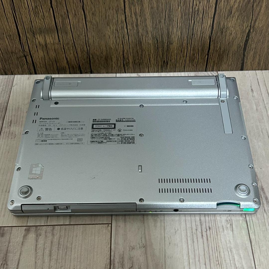 CF-SV9 DVD レッツノート Office メモリ8GB SSD256GB Office付き 即納 初心者にも 屆いてすぐ使えます◎ マウスはおまけ?