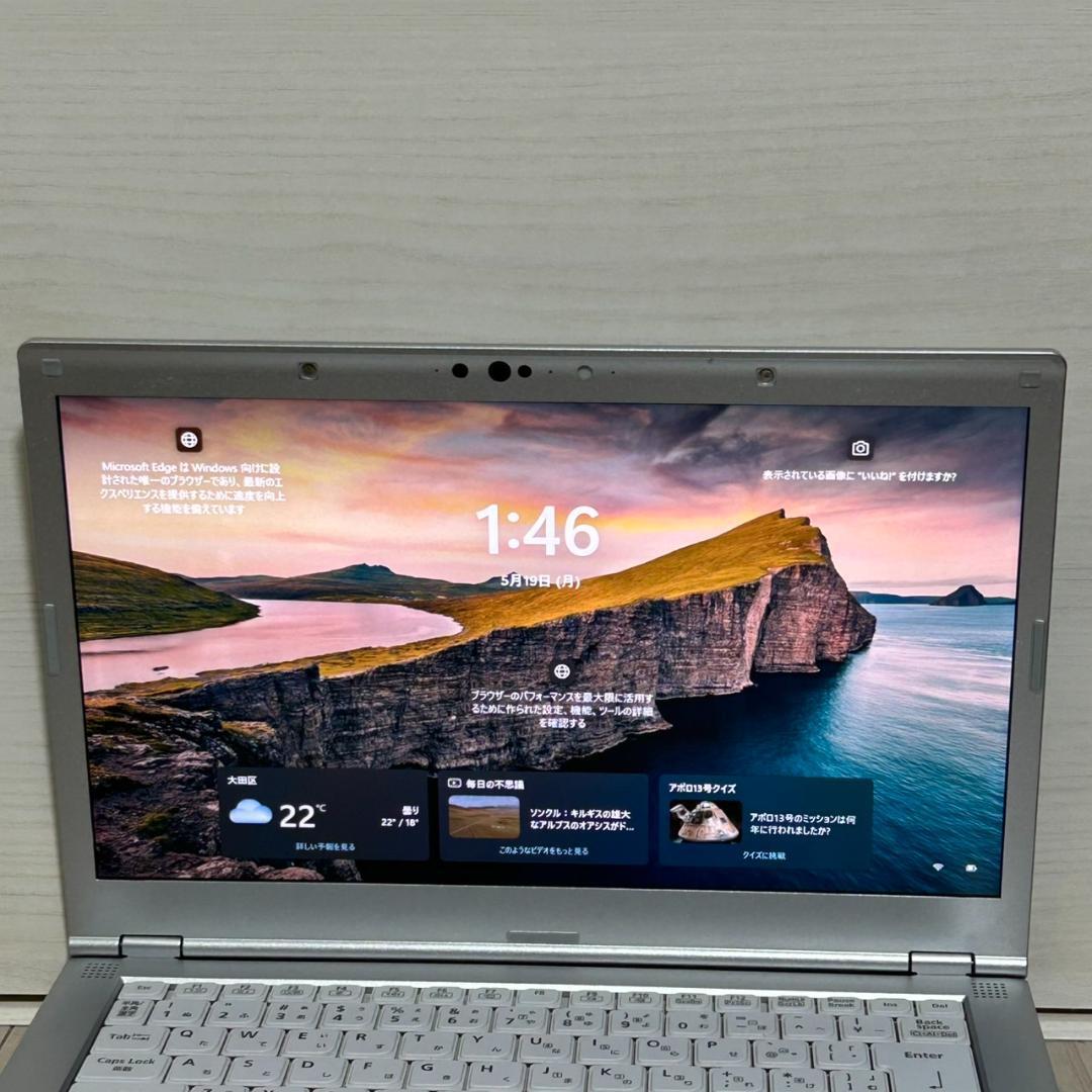 [美品！] pana CF-LV8RDAVS 8世代 I5 256GB 8GB N