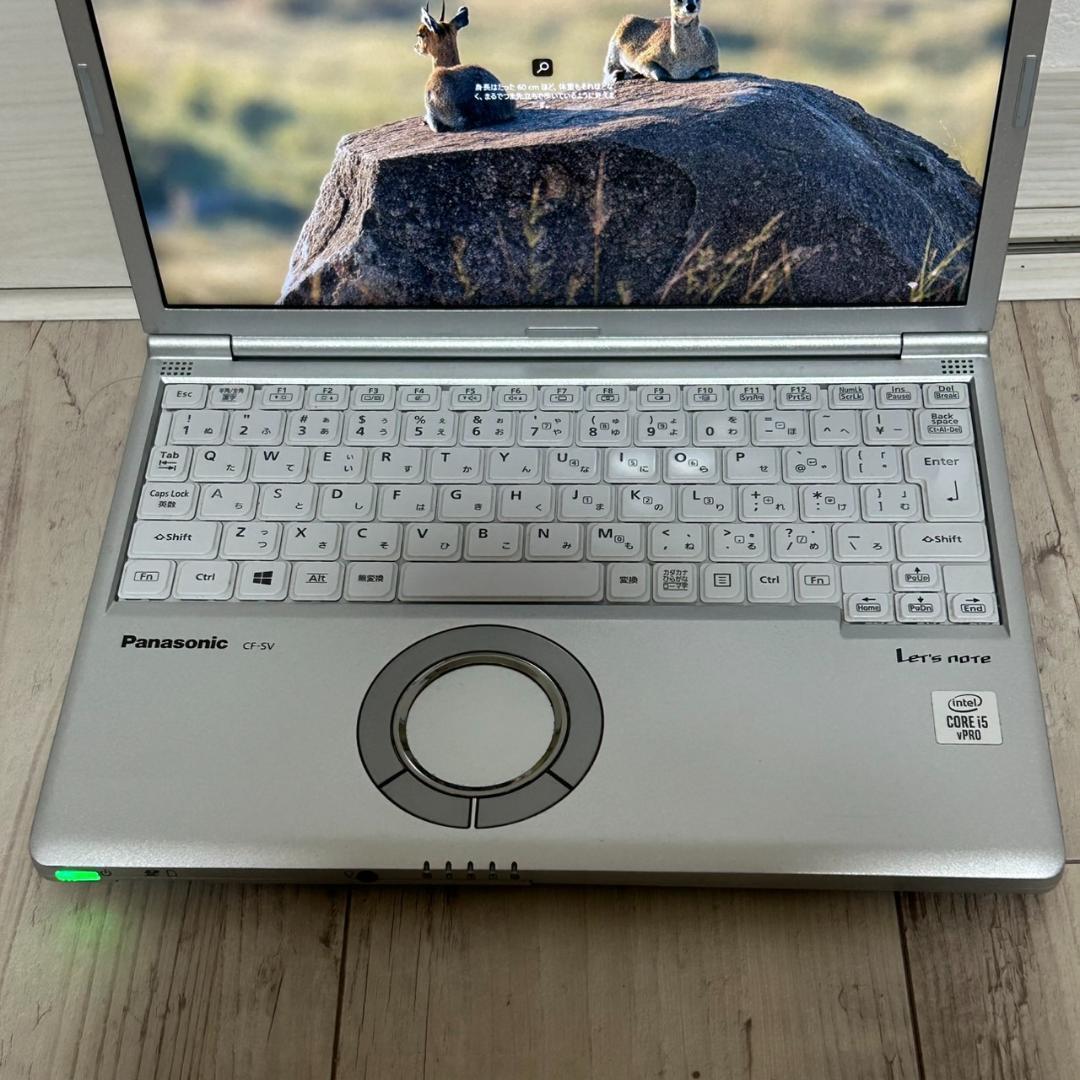 【國産人気PC10世代】レッツノートi58GSSD256G12.1 N