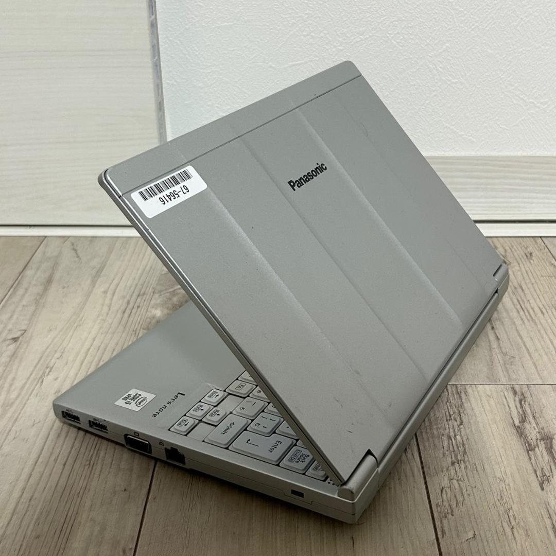 【人気の國(guó)産PC】レッツノートi510世代8GSSD256G12.1 N