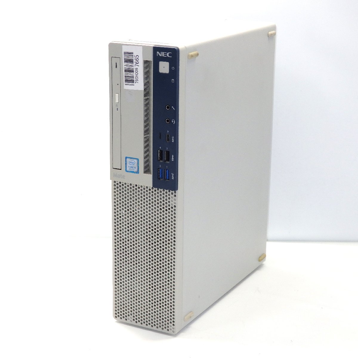 NEC Mate MKM30B-4 Core i5-8500 3GHz/8GB/SSD128GB/DVD/OS無/動作未確認【栃木出荷】