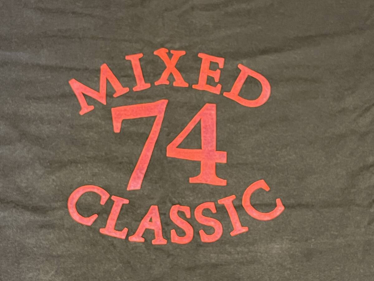 LIPSTAR リップスター 七分袖 Tシャツ サイズ2 黒 日本製 綿100%_画像2