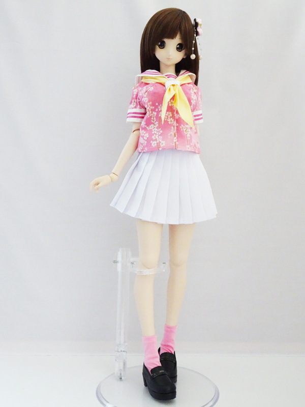 DDdy　和柄の半袖セーラー服