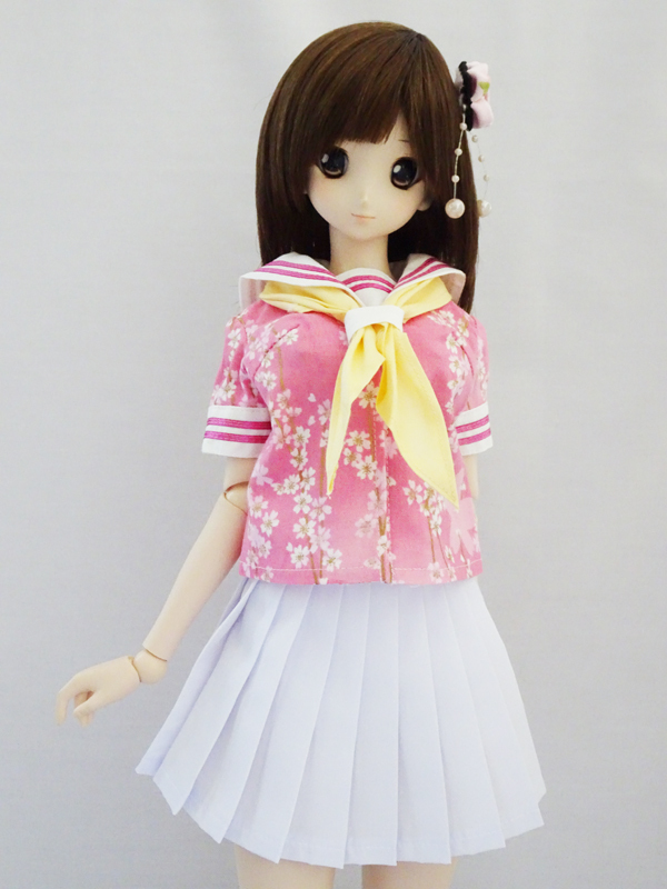 DDdy　和柄の半袖セーラー服