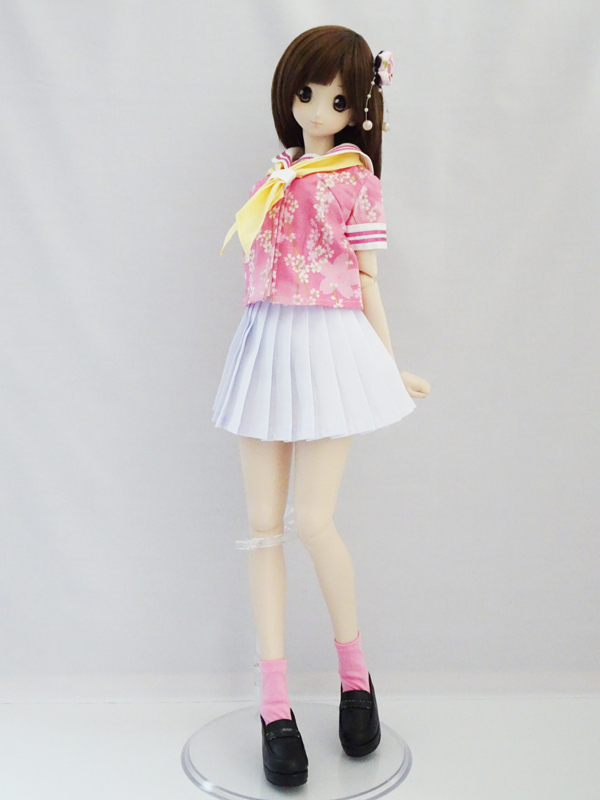DDdy　和柄の半袖セーラー服