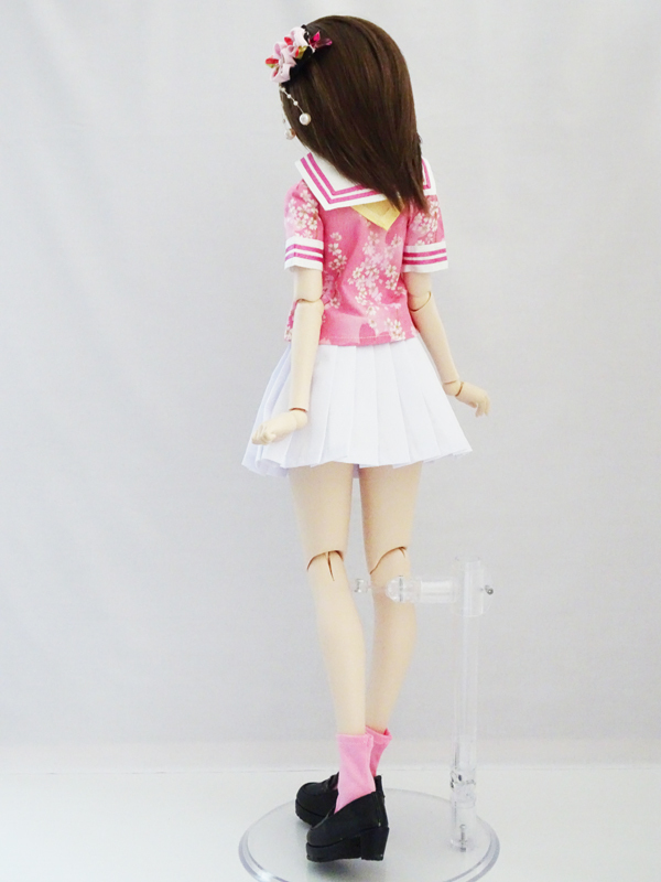 DDdy　和柄の半袖セーラー服