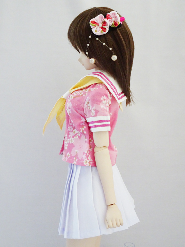 DDdy　和柄の半袖セーラー服