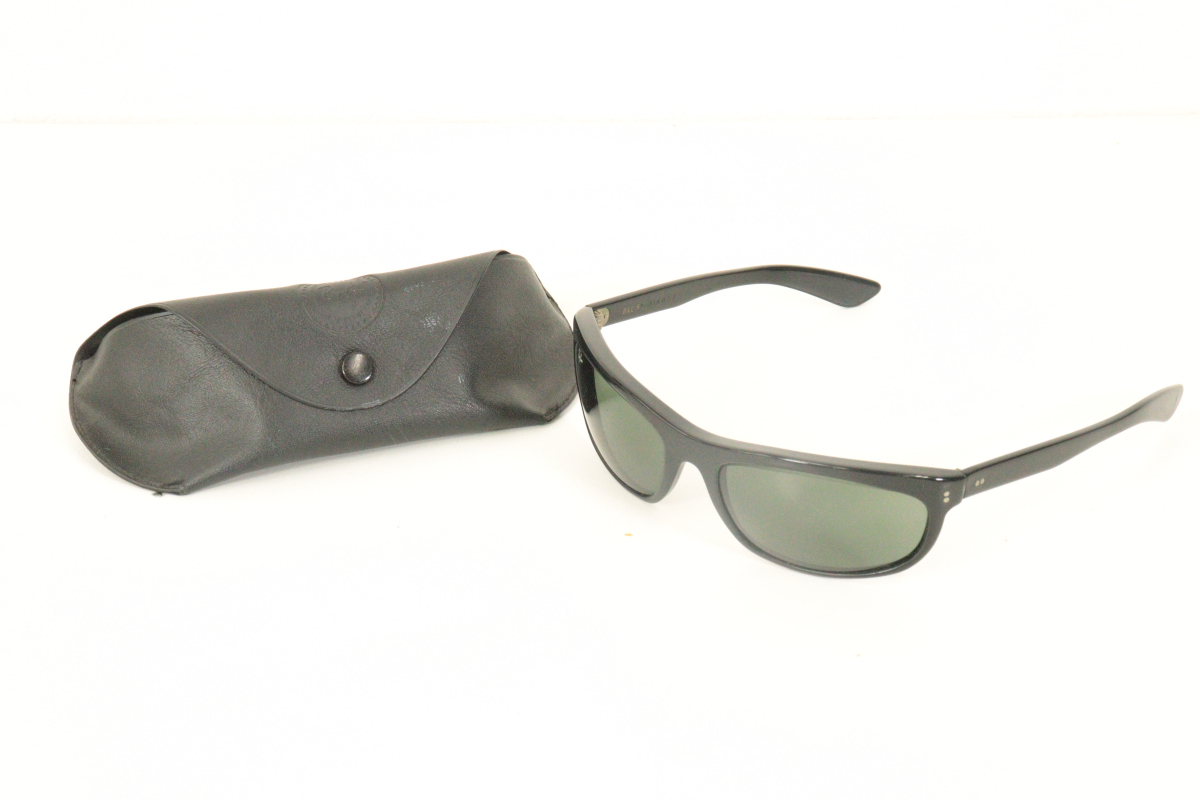 Ray-Ban レイバン サングラス BALORAMA 米國制 USA バロラマ ケース付き ブラック アイウェア ファッションアクセサリー_AID_C0603-I00B