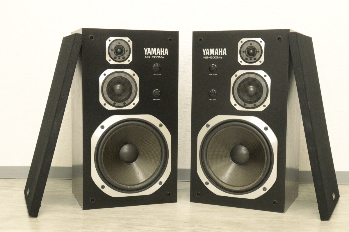 [2 выход отправка ] YAMAHA NS-500MA Yamaha пара динамик 3 way 3 динамик воздухо-непроницаемый system NS серии звуковая аппаратура корпус _KIR_C0619-I006