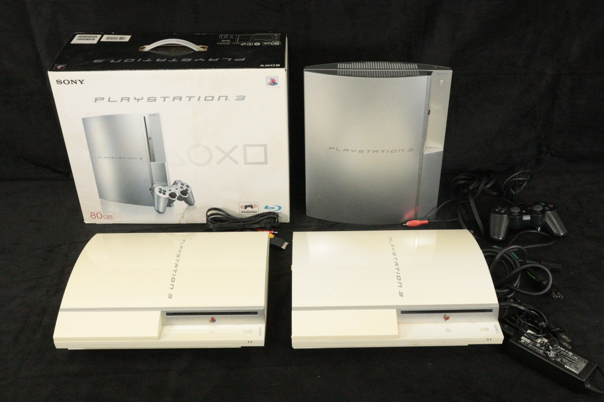 *PS3 суммировать CHCHH00 CECHL00 SONY Sony корпус контроллер белый серебряный PlayStation 3 PlayStation 3_DIK_C0618-I001