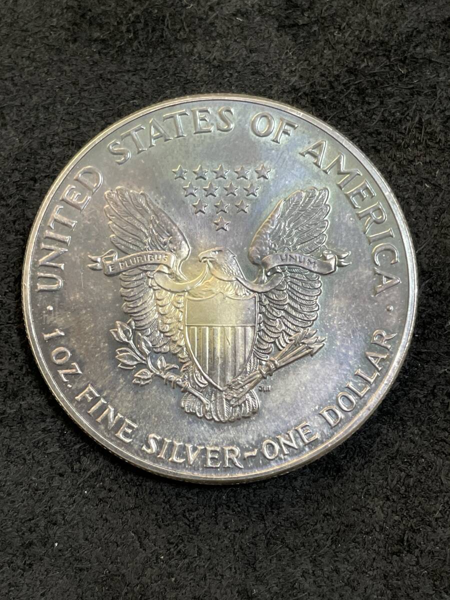 くらしを楽しむアイテム 1987年 アメリカ1ドル銀貨 ウオーキングリバティ 1オンス コレクション