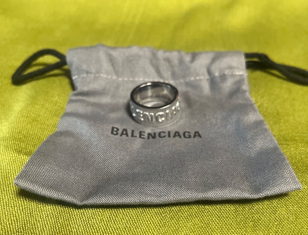 BALENCIAGA / バレンシアガ / フォースストライプリング バレンシアガ BALENCIAGA 指輪 11号 FORCE STRIPED RING リング