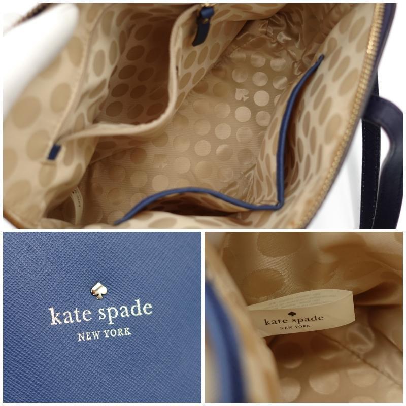  не использовался класс kate spade Kate Spade 2WAY ручная сумочка сумка на плечо темно-синий черный bai цвет женский 