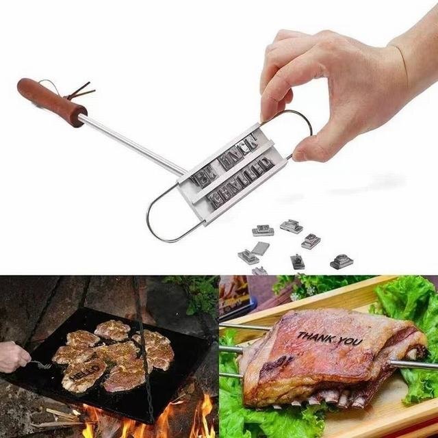  барбекю BBQ стейк мясо . печать печать знак модификация возможность уличный DIY