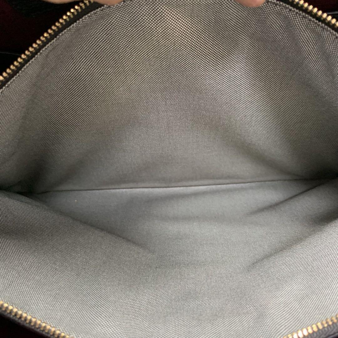 美品 COLEHAAN コールハーン トートバッグ ショルダーバッグ オールレザー 大容量 肩掛け A4収納 PC収納 ロゴ 通勤 ビジネス メンズ