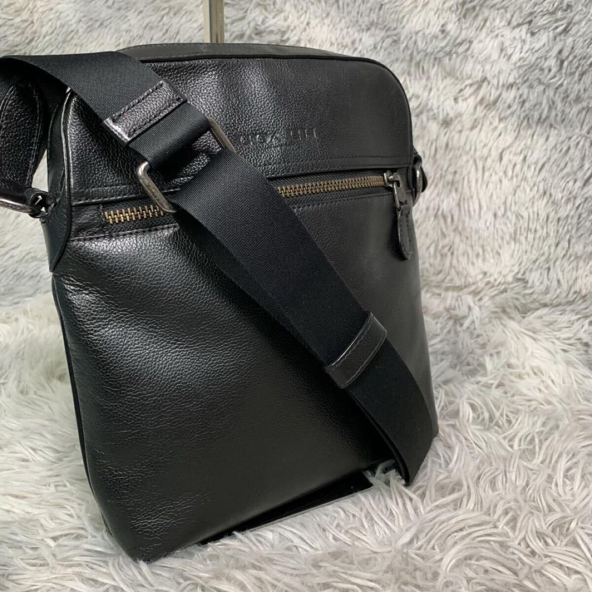 極美品 COACH コーチ ヒューストン ショルダーバッグ サコッシュ