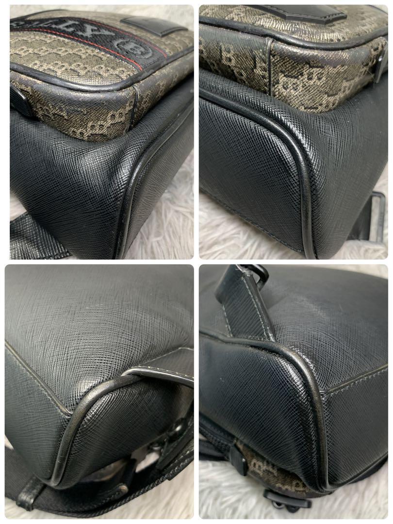  близко год модели BALLY Bally корпус сумка сумка на плечо плечо .. наклонный ..PVC кожа общий рисунок Logo Cross корпус ходить на работу бизнес мужской 