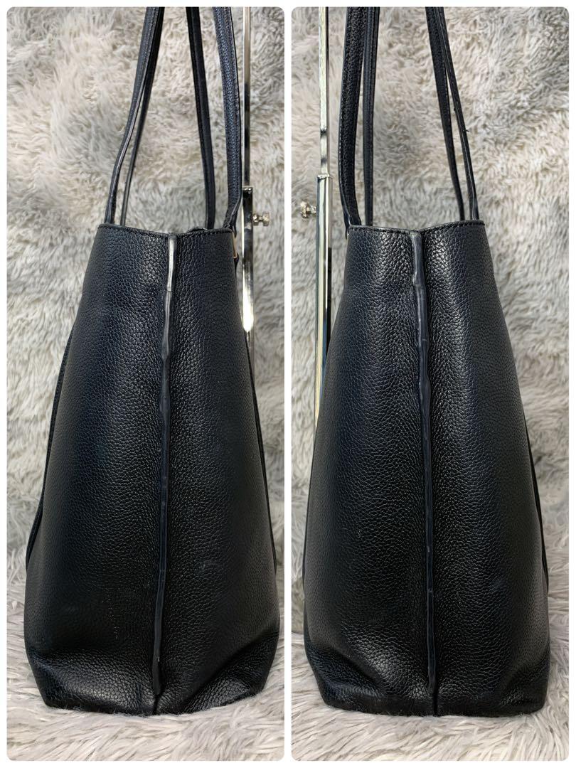 美品 COLEHAAN コールハーン トートバッグ ショルダーバッグ オールレザー 大容量 肩掛け A4収納 PC収納 ロゴ 通勤 ビジネス メンズ