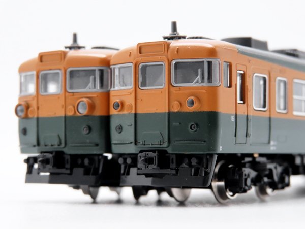 1円～★質(zhì)流れ★ジャンク品 KATO 165系 さようなら急行東海 8両セット 10-903 モーター不動(dòng) 前照燈?尾燈チラつき 屋根浮き等あり 関水金屬