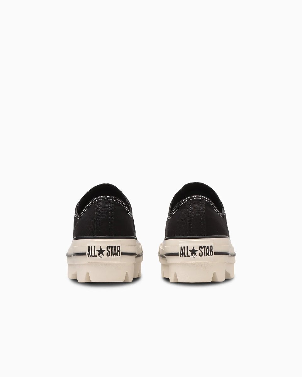 *2024 весна лето новый товар *CONVERSE ALL STAR CHUNK OX( Converse все крахмал .nkOX) черный 25.5