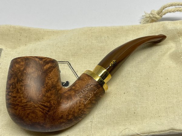 送料無料 パイプ CHACOM シャコム・スキッパー４１ブラウン #42170_画像6