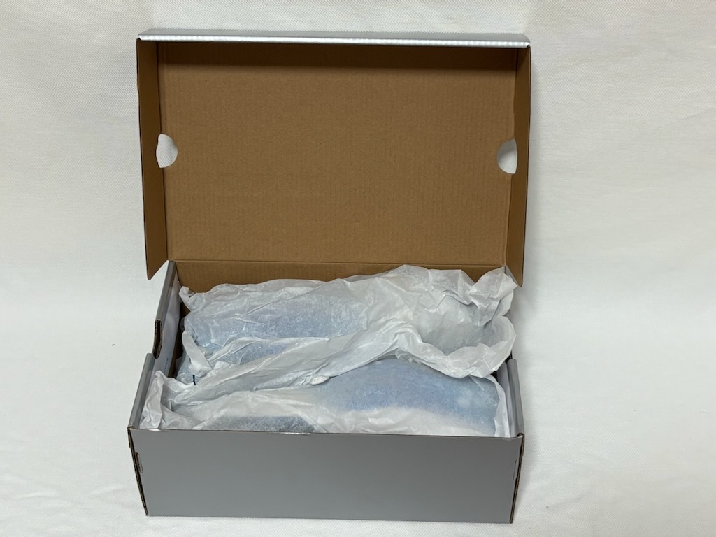 【中古?美品】テニスシューズ YONEX POWER CUSHION AERODASH4 GC 24.5cm青白 ヨネックス パワークッションエアロダッシュ4GC 手洗済?箱付