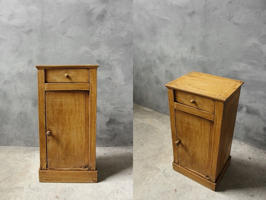  античный Франция дерево грудь [fcc-679] подставка магазин инвентарь 