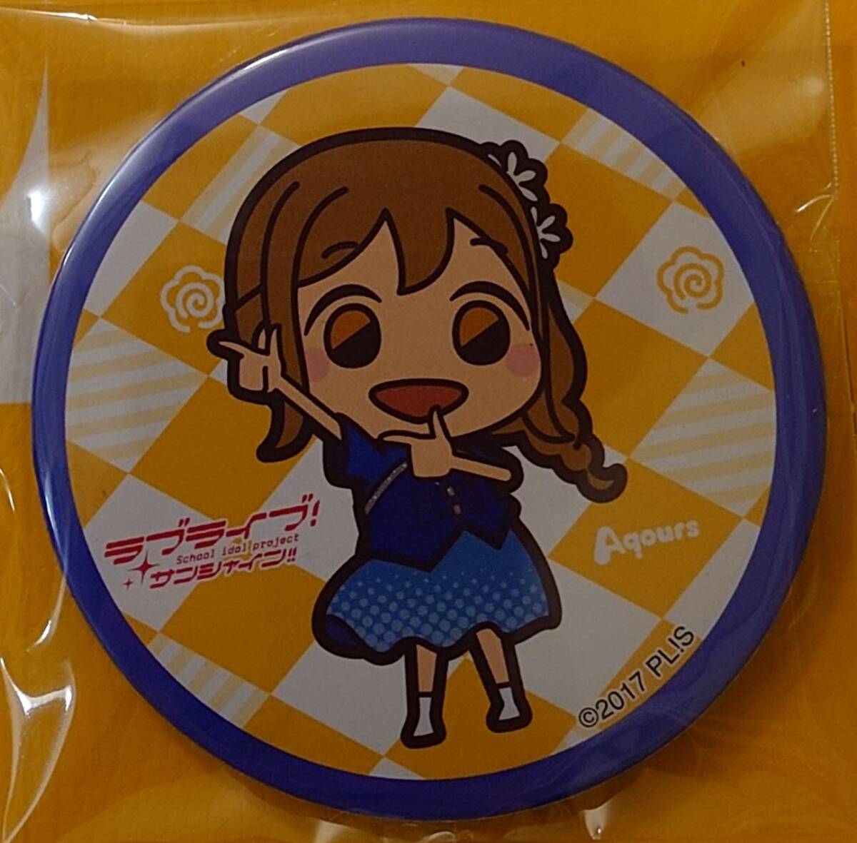  Rav Live sunshine страна дерево рисовое поле Hanamaru жестяная банка значок Aqours Finale LoveLive долгосрочный stagega коричневый Live be Roo na купол Rav Live Hanamaru значок 