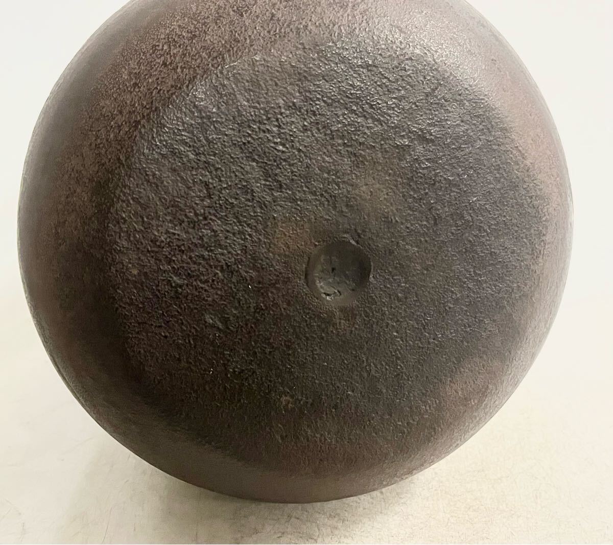 うぶだし品 時代 瓢形釜 茶釜 御釜師 大西清右衛(wèi)門識箱　茶道具