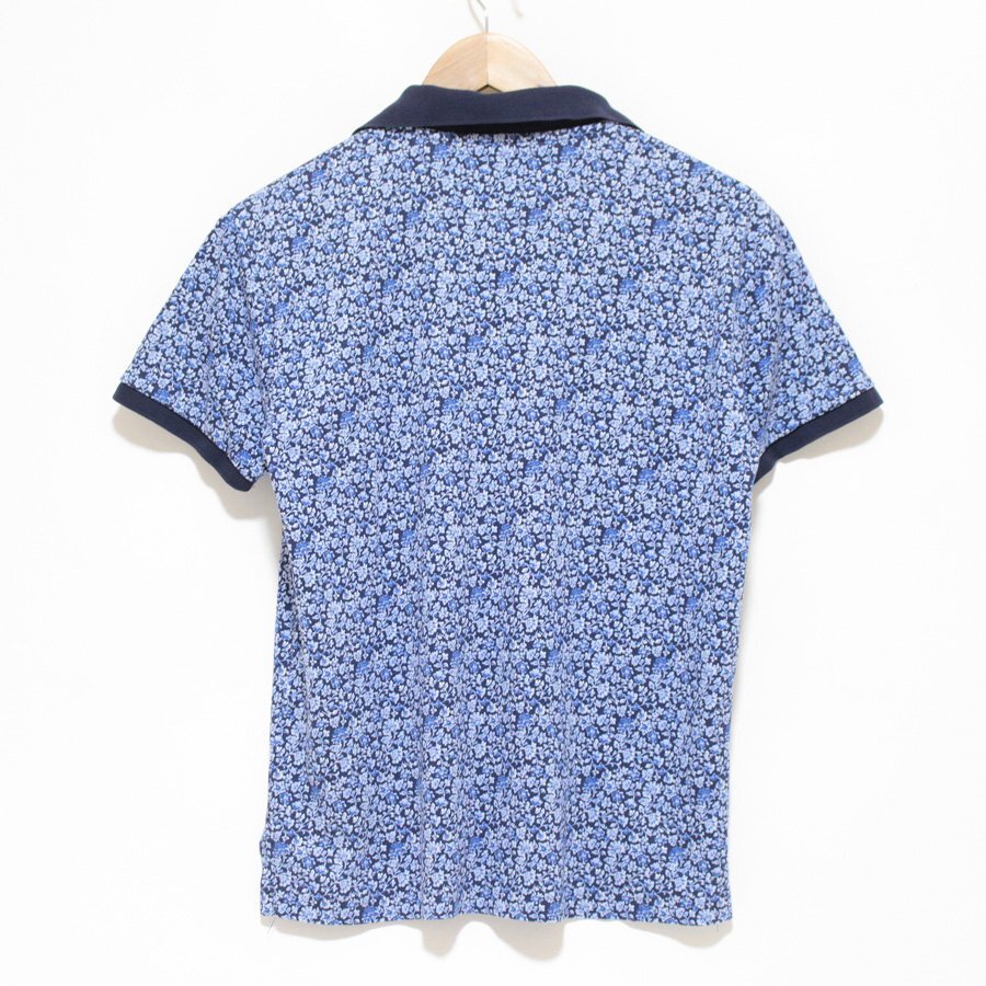 POLO RALPH LAUREN ラルフローレン SLIM FIT 花柄 総柄 半袖ポロシャツ M 175/96A