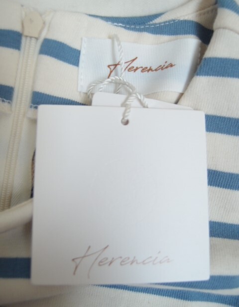 新品 HERENCIA ヘレンシア ボーダー カットソー / ノースリーブ CC24_画像7