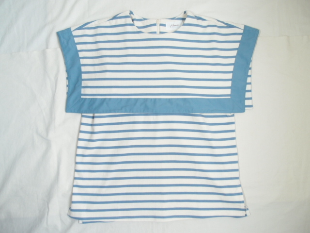 新品 HERENCIA ヘレンシア ボーダー カットソー / ノースリーブ CC24_画像6