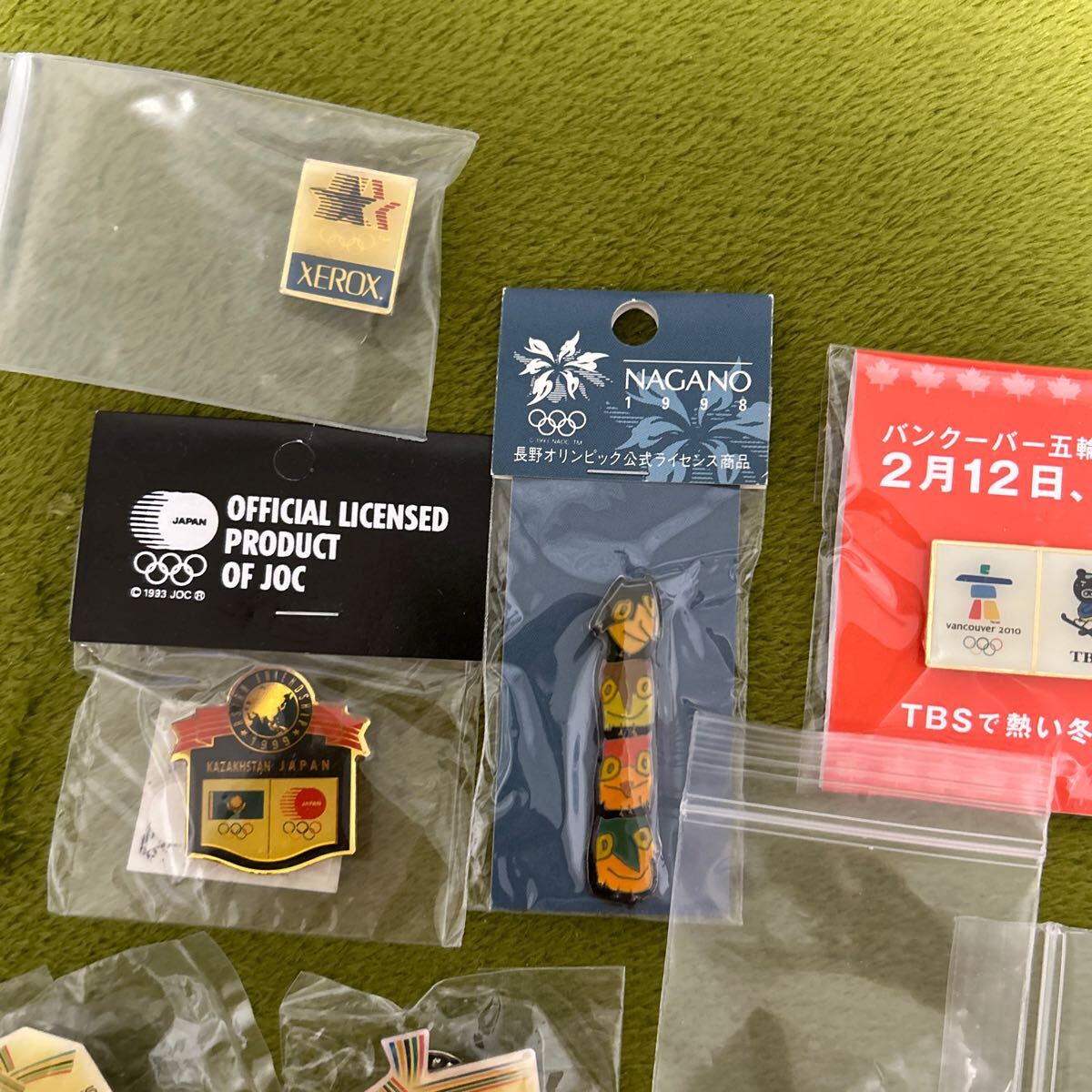 オリンピック ピンバッジ ピンズ ピンバッチ 長野 バンクーバー メディア ロンドン 東京五輪招致 まとめ売り コレクション 記念