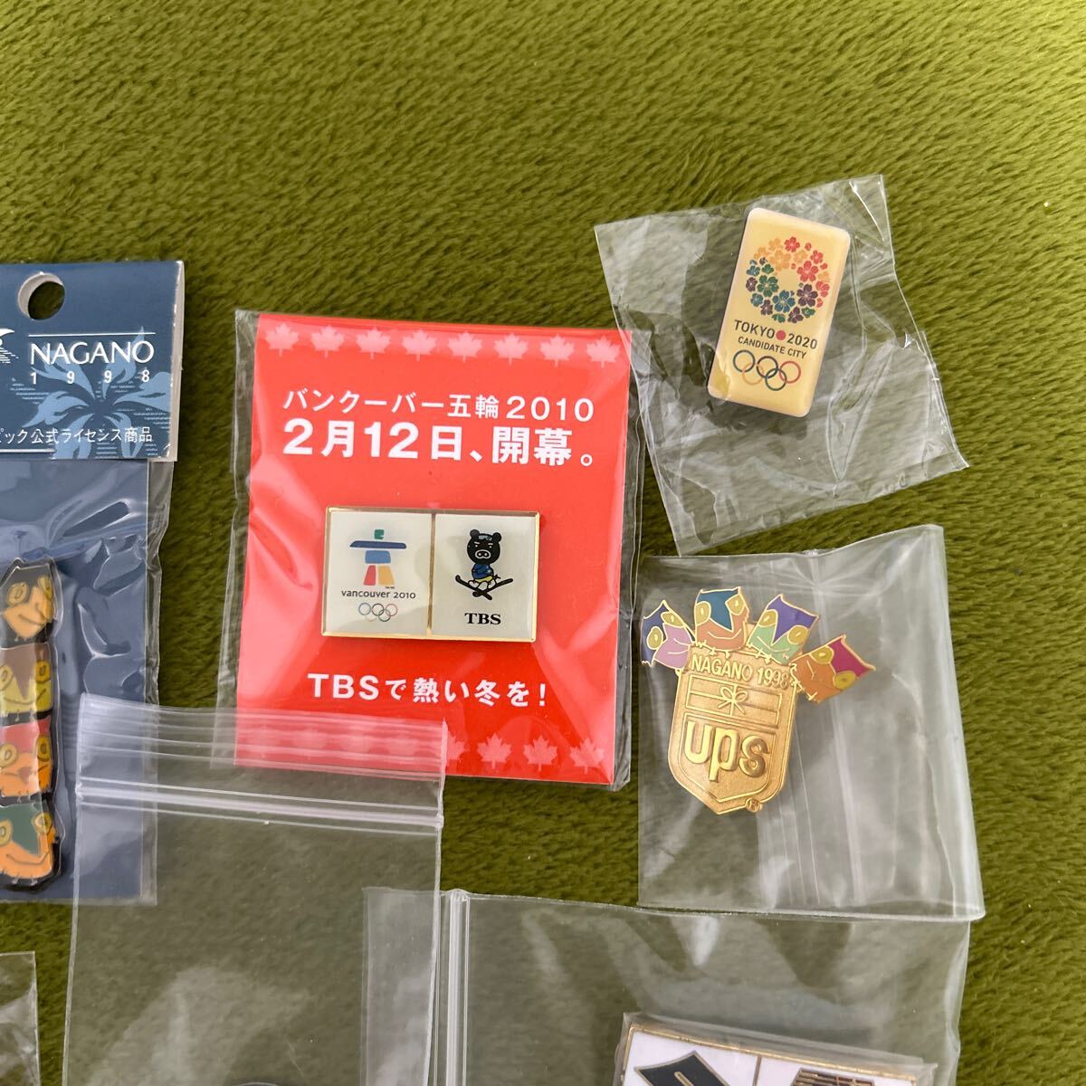 オリンピック ピンバッジ ピンズ ピンバッチ 長野 バンクーバー メディア ロンドン 東京五輪招致 まとめ売り コレクション 記念