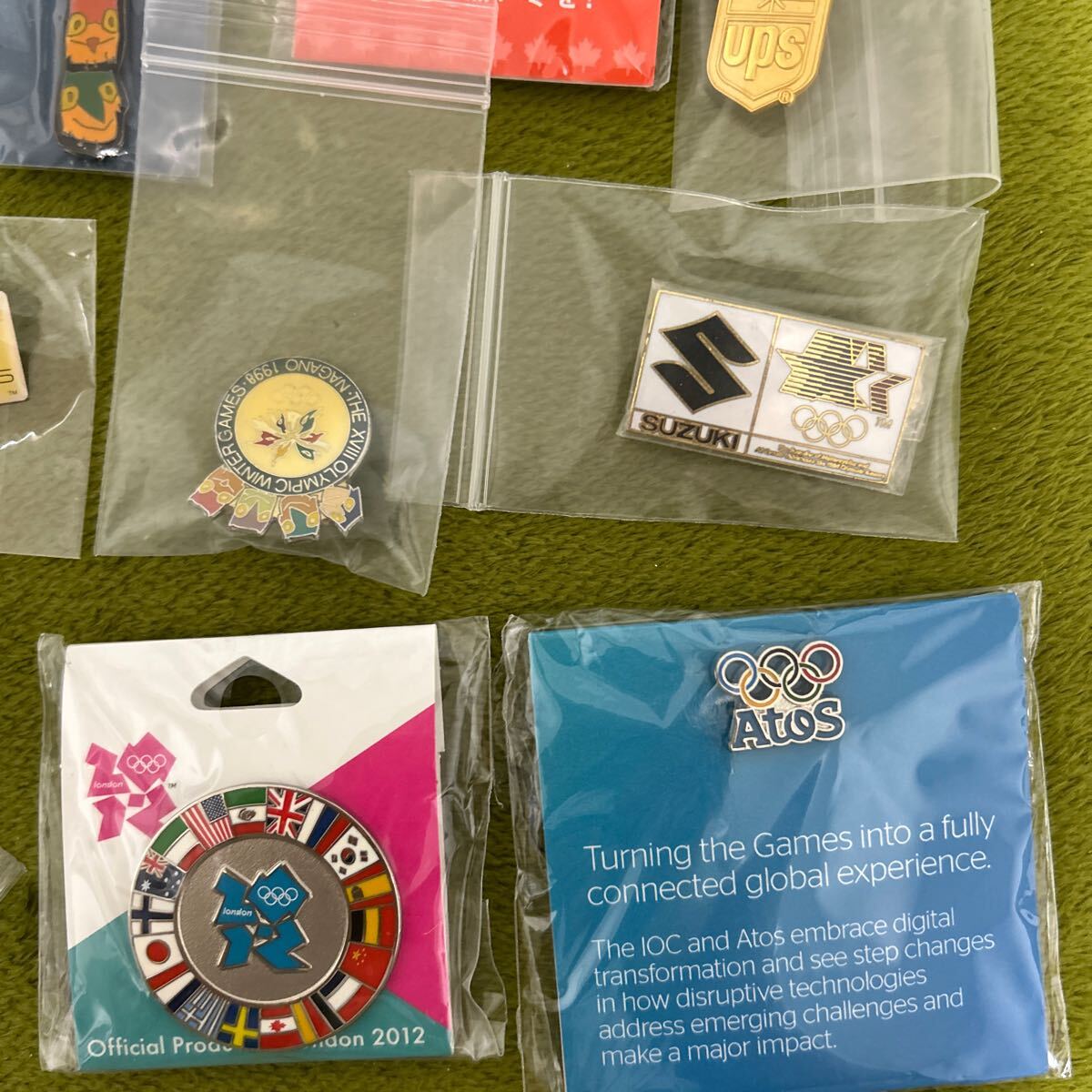 オリンピック ピンバッジ ピンズ ピンバッチ 長野 バンクーバー メディア ロンドン 東京五輪招致 まとめ売り コレクション 記念