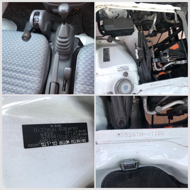  Daihatsu Hijet PTO самосвал S211P