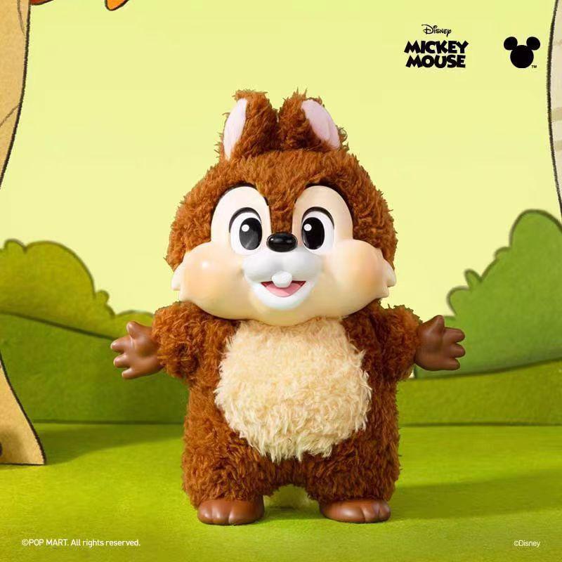 POP MART ディズニー ぬいぐるみキーチェーン チップ デール ポップマート チップ デール セット ディズニー 限定 ぬいぐるみ