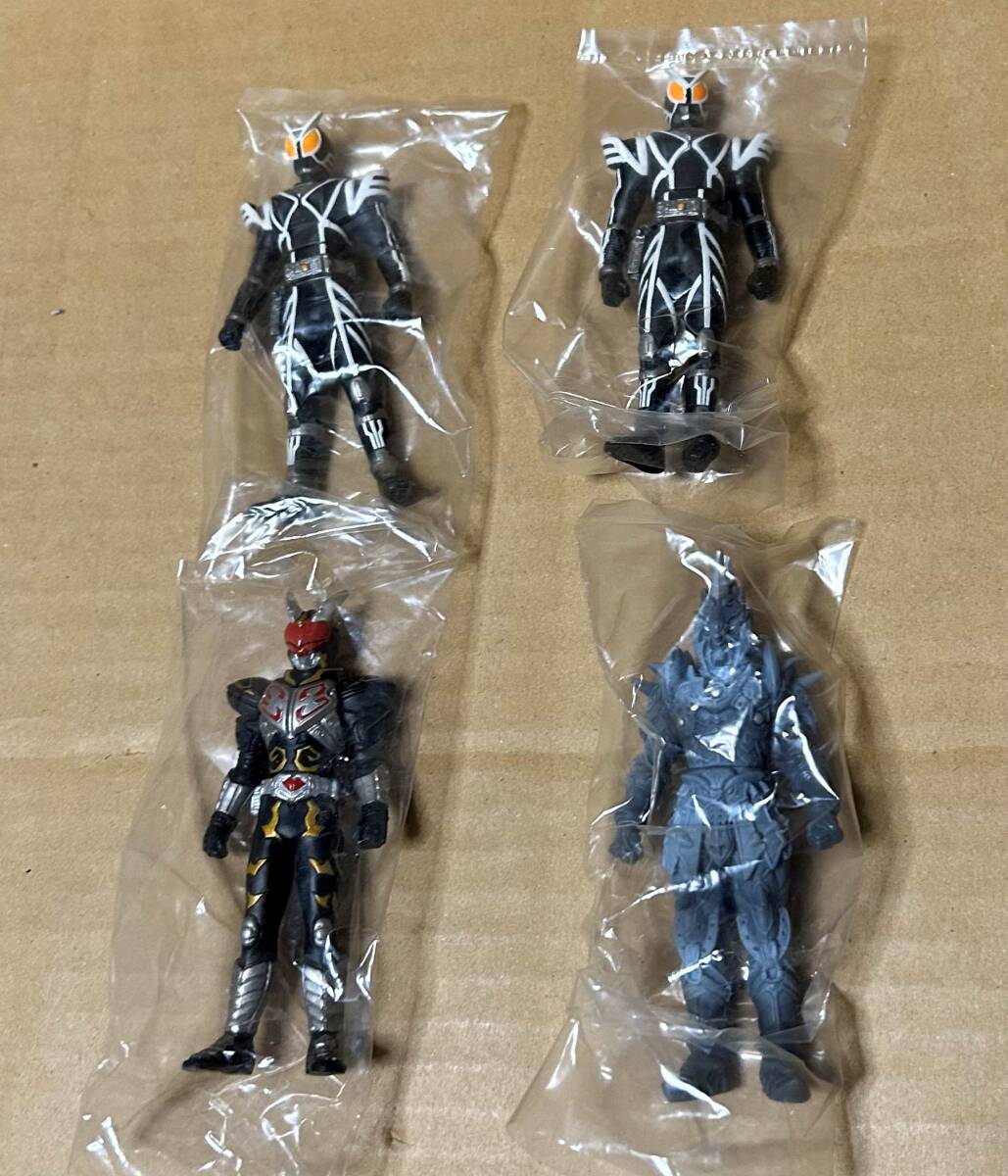 ■　ガチャポン 　ソフビ　　カード 　　　仮面ライダーセット